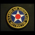 Embroidered CFS Instructor Patch